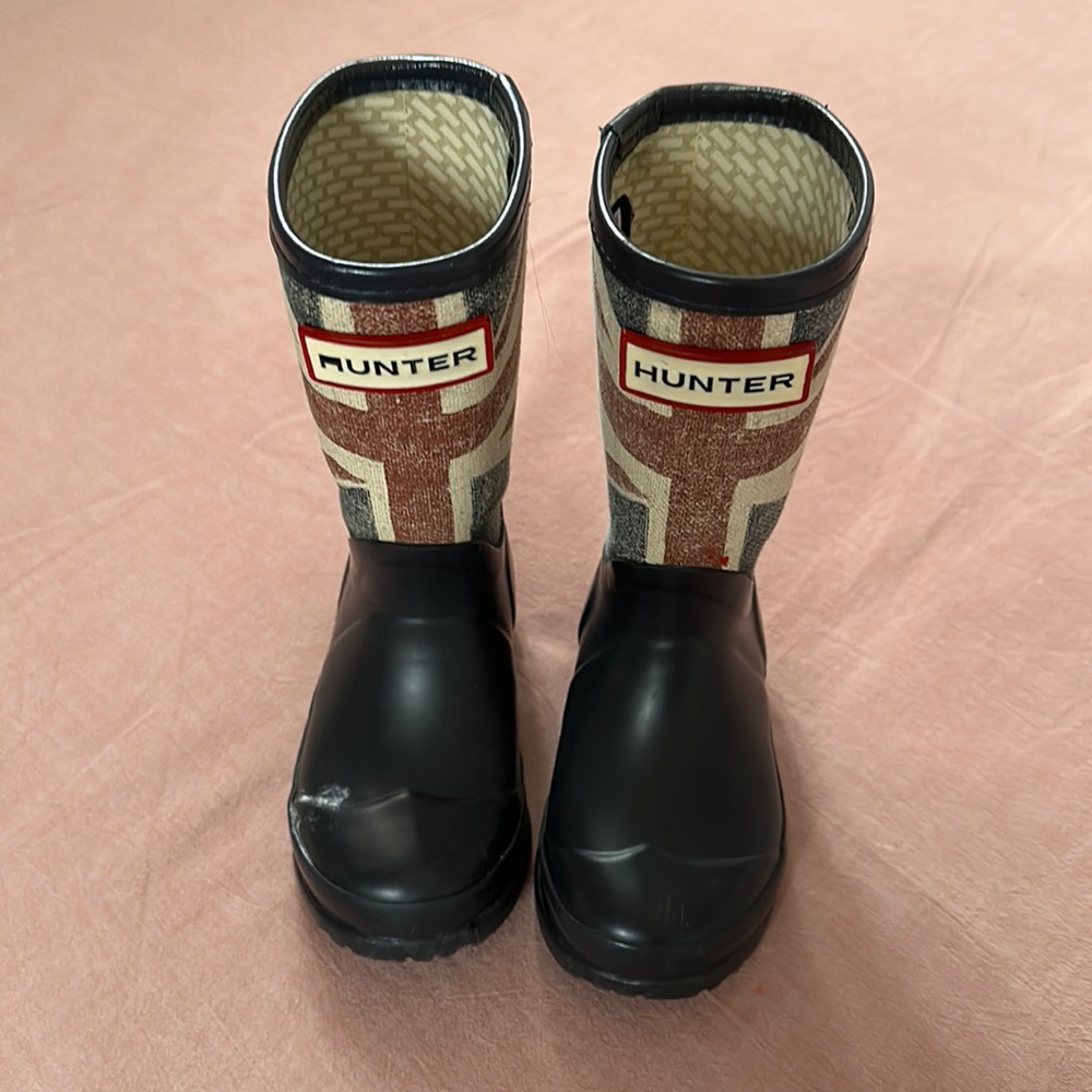 Hunter toddle rain boots size 7